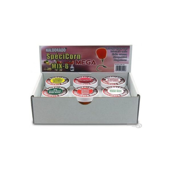 Haldorádó SpéciCorn Mega - Mix-6/6 príchutí v jednej krabici