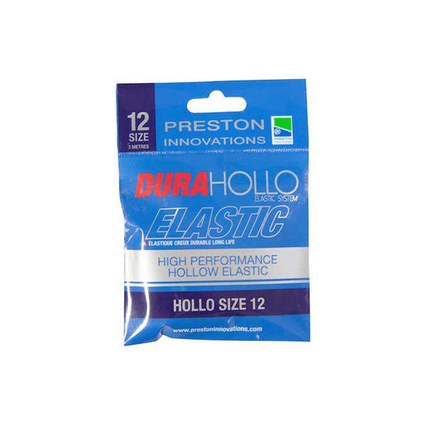 Preston Dura Hollo Elastic Size 12 Deličková guma