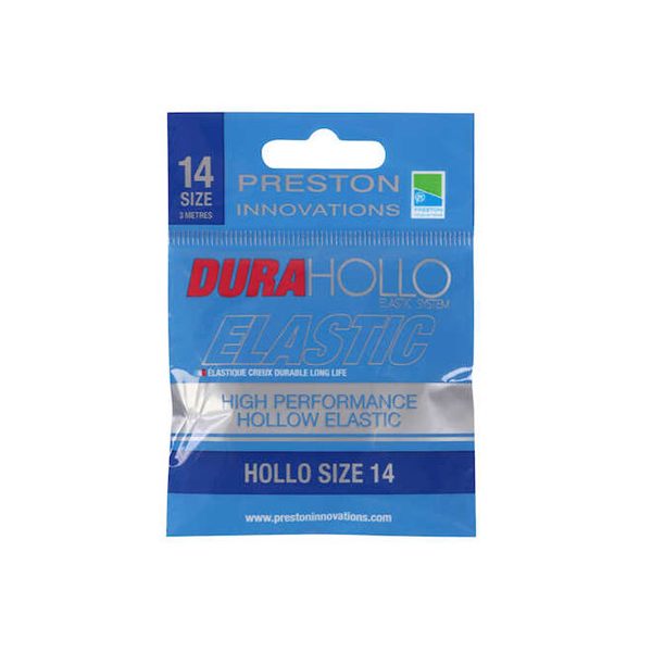 Preston Dura Hollo Elastic Size 14 Deličková guma