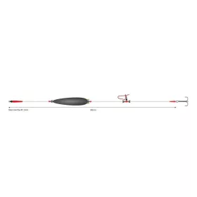 Mikado Catfish 200cm 2/0 Monofilový náväzec