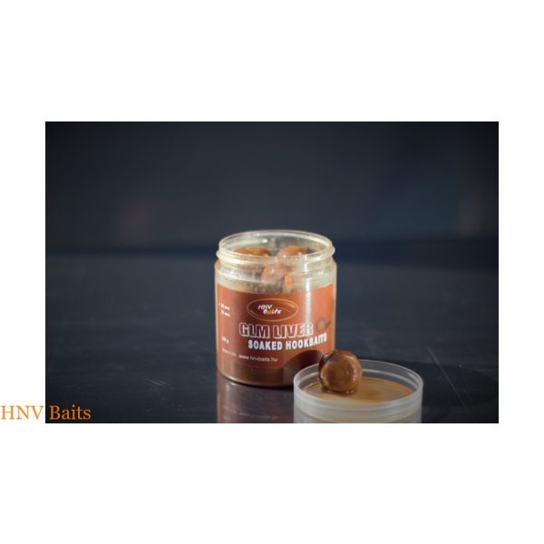 HNV Baits GLM Liver 24mm Predmočená nástraha na háčik 220gr