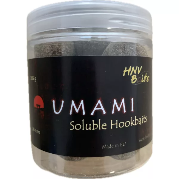 HNV Baits Umami Soluble Hookbaits Návnadové boilies 24mm 165gr