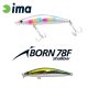 Ima iBorn 78F Shallow 7,8cm 8,5gr 009 Green Back Shiner Wobbler