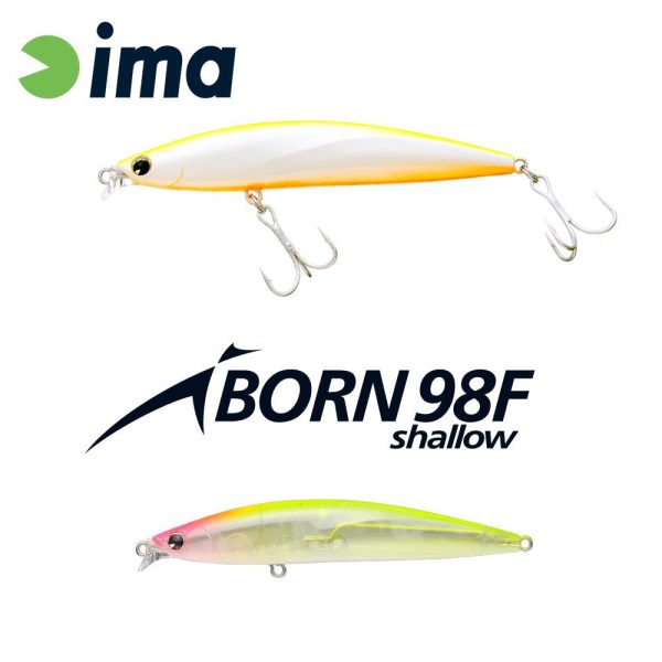 Ima iBorn 98F Shallow 9,8cm 13gr 009 Buns Master Wobbler