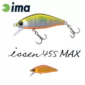 Ima Issen 45S MAX 4,5cm 4gr 001 Red Gold Wobbler