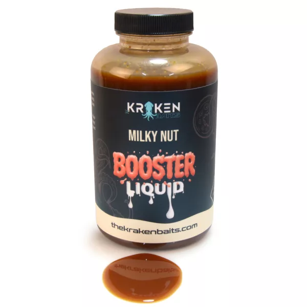 The Kraken Baits Milky Nut Kókusz-Tej Booster Folyékony Aroma 500ml