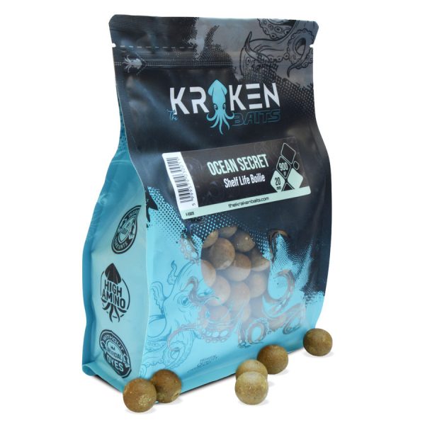 The Kraken Baits Ocean Secret Shelf Life Hal-Kagyló 24mm Bojli 900gr