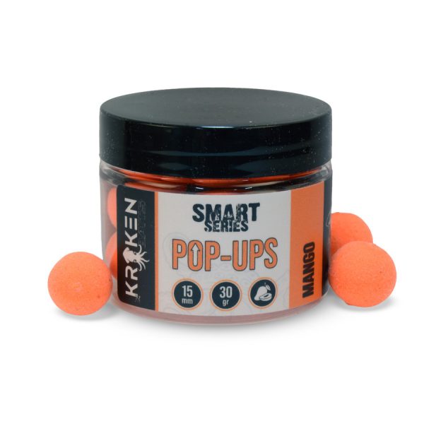 The Kraken Baits Smart Series Fluo Orange Crazy Mango 18mm Pop Up 30gr