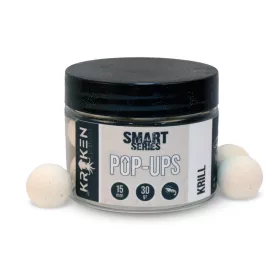   The Kraken Baits Smart Series Fluo White Krill 18mm Pop Up 30gr