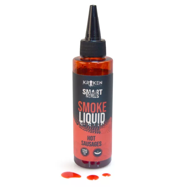The Kraken Baits Smart Series Hot Sausage Smoke Folyékony Aroma 120ml