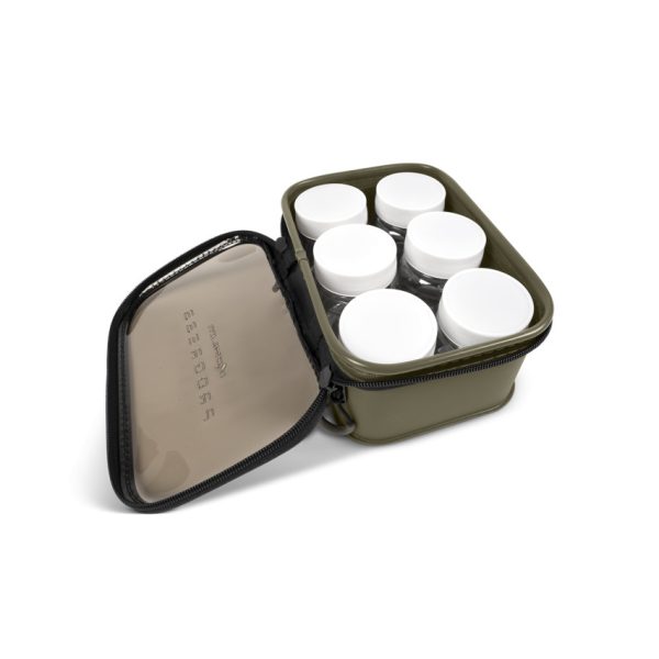 Korum Progress EVA Hookbait Pouch 6 Tub Taška na nástrahy