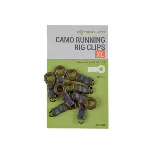 Korum Xl Running Rig Clips Obratlík s klipom