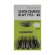 Korum Quick Change Olivettes Rýchlovýmenné závažie na plavák 8gr