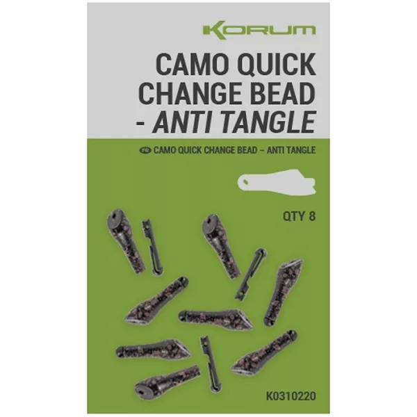Korum Camo Quick Change Bead Anti Tangle rýchlospojka