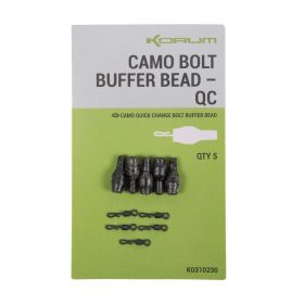 Korum Camo Bolt Buffer Bead QC Otočná karabínka 10ks