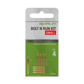   Korum Smokescreen Bolt N Run Kit Small Sada koncových montáží 4ks