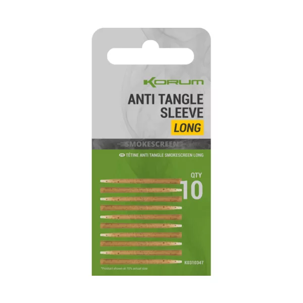 Korum Smokescreen Anti Tangle Sleeves Long Protišmykové návleky 10ks