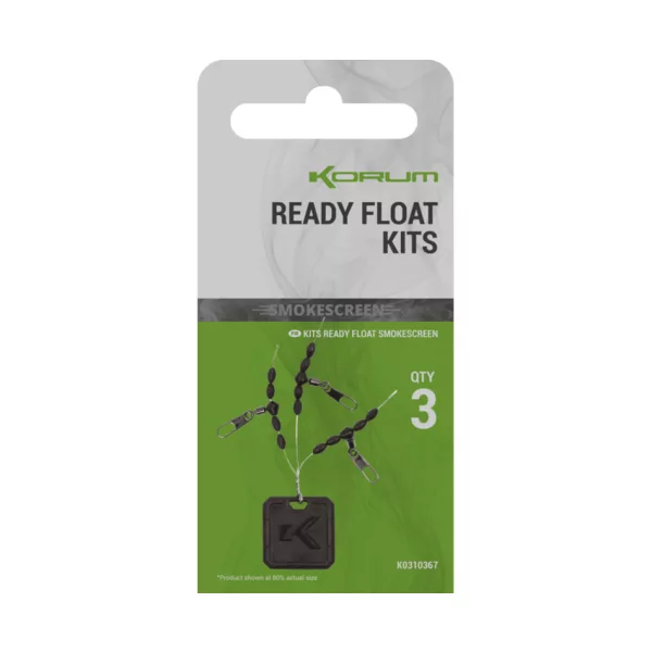 Korum Smokescreen Ready Float Kits Rýchloklip 3ks