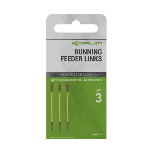 Korum Smokescreen Running Feeder Links Proti zamotaniu 3ks