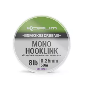   Korum Smokescreen Mono Hooklink 0,30mm Monofil Nadväzcová šnúra 50m