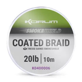   Korum Smokeshield Coated Braid 20lb Pletená nadväzcová šnúra 10m