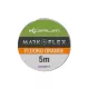 Korum Marka Flex Fluoro Oranžový Monofilový Nadväzcový Vlasec 5m