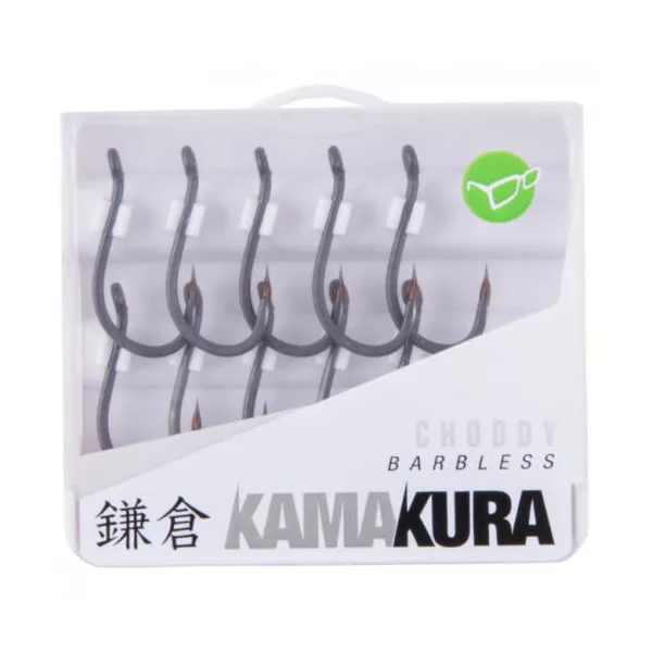 Korda Kamakura Choddy Barbless 8 Očkový, Háčik bez protihrotu 10ks