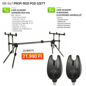   Nevis Carp Academy Supreme Rod Pod Carp Academy Eurosignal s elektrickým signalizátorom záberu