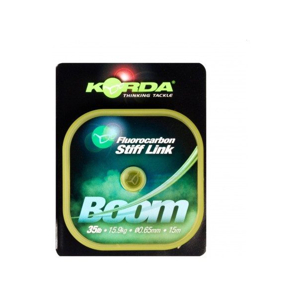 Korda Boom 0.65mm (15m) - krimpovateľný fluorocarbonový náväzec na boilies