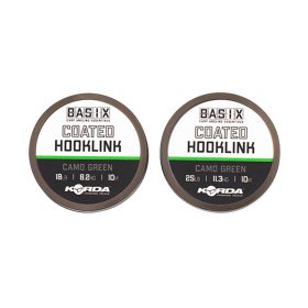   Korda Basix Coated Hookling Potiahnutý náväzcový vlasec 25lb 10m