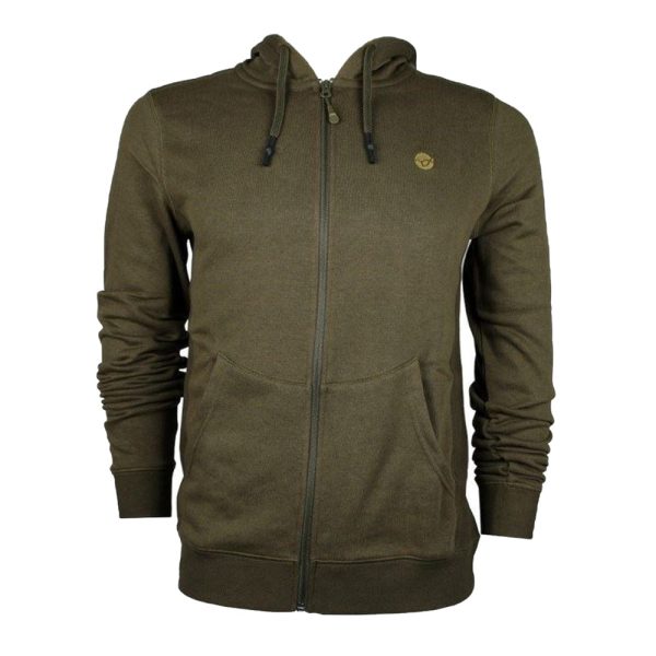 Korda - Kore Olive Zip Hoodie - Mikina s kapucňou - XXL