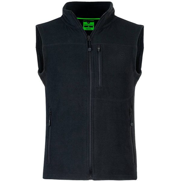 Korda Black Le Fleece Gilet Vesta S