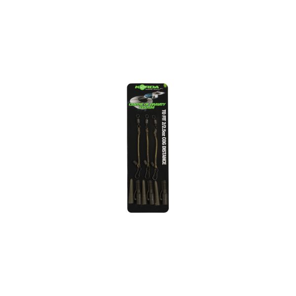 Korda COG Booms Flat Lead 6oz, 8oz - olovová spona