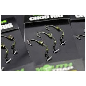   Korda Chod Rig Short Barbed Size 4 - predviazaný kaprový CHOD nadväzec