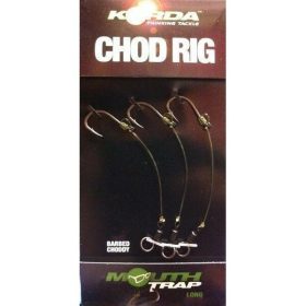   Korda Chod Rig Long Barbed Size 4 - hotový boilies CHOD nadväzec s protihrotom