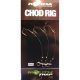 Korda Chod Rig Long Barbed Size 8 - hotový boilies CHOD nadväzec s protihrotom