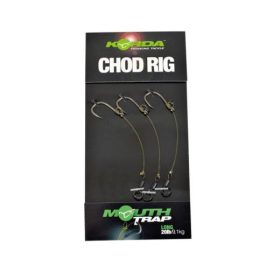   Korda Chod Rig Long Barbless Size 4 - hotový boilies CHOD nadväzec bez protihrotu