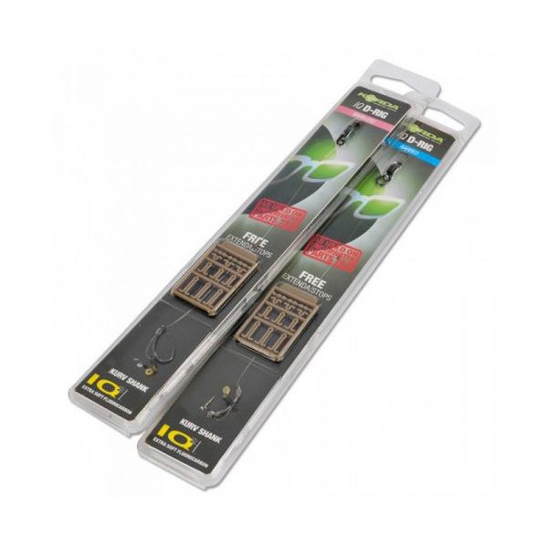 Korda IQ D Rig Size 4 B Kurv 15lb - predviazaný boilies nadväzec