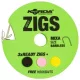 Korda Ready Zigs 8 (240cm) Barbless size 10- predviazaný boilies ZIG náväzec