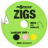Korda Ready Zigs 12 (360cm) Barbless size 10- predviazaný boilies ZIG náväzec
