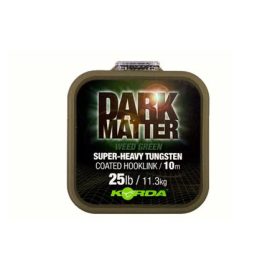 Korda Dark Matter Tungsten Coated Braid Green 25 lb 10m