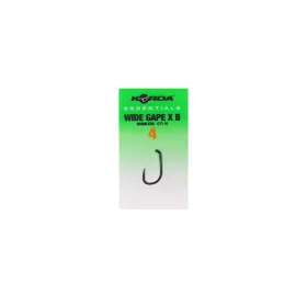   Korda Essentials Wide Gape X 4 Füles, Szakáll Nélküli Horog 10db