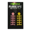Korda Floss Caps Pink/Yellow - boilies zarážka