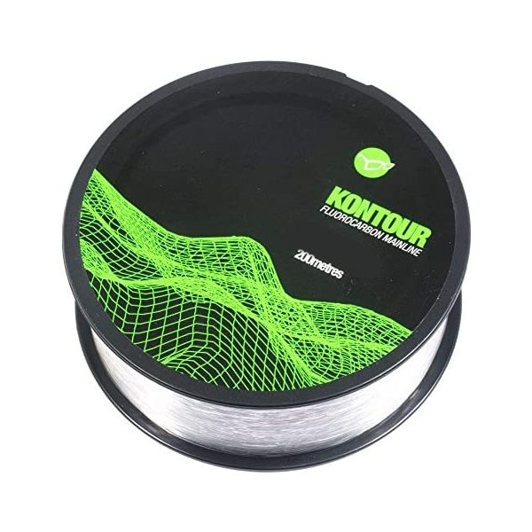 Korda Kontour Fluorocarbon 18lb - fluorocarbonový hlavný vlasec na kapry