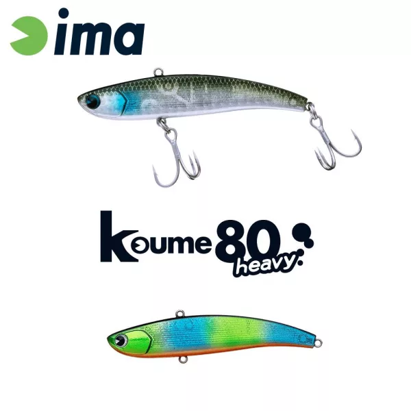 Ima Koume Vibration 80 Heavy 8cm 20gr 121 Kingfisher Wobbler