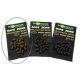Korda Heli Bead Small Khaki - 20 ks - gumová zarážka