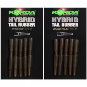   Korda Hybrid Tail Rubber Gravel/Clay - gumová manžeta pre olovovú sponu