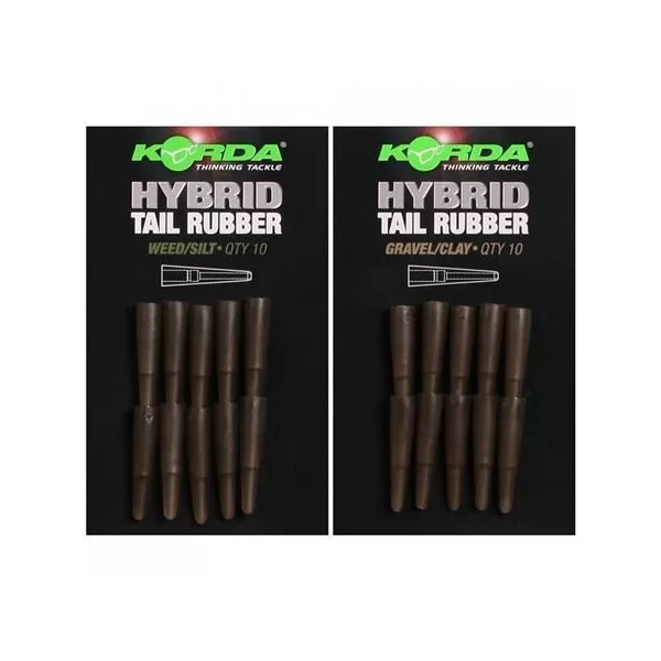 Korda Hybrid Tail Rubber Gravel/Clay - gumová manžeta pre olovovú sponu