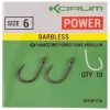 Korum Xpert Power - Barbless (size 6) Feeder háčik