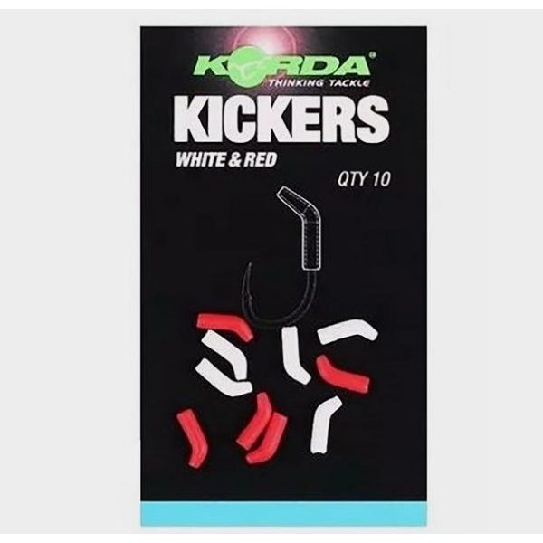 Korda Red / White Kickers Small - rovnačka háčika